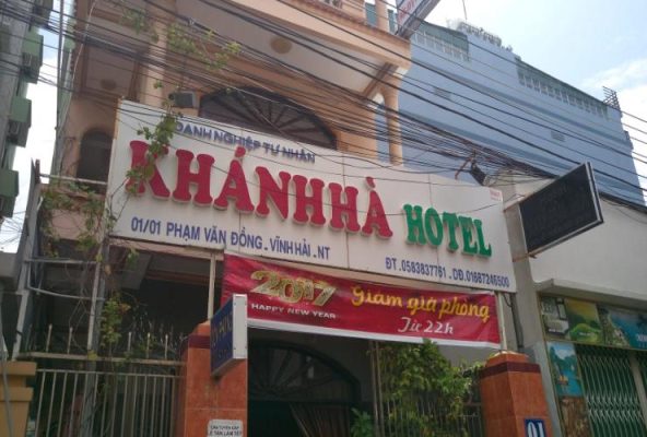 KHÁCH SẠN ĐƯỜNG PHẠM VĂN ĐỒNG NHA TRANG. KHÁCH SẠN KHÁNH HÀ