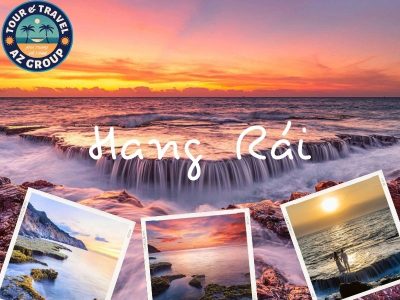 Hang Rái ấn tượng với những khối đá khổng lồ xếp chồng lên nhau