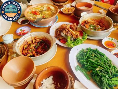 Thực đơn được thay đổi theo mùa