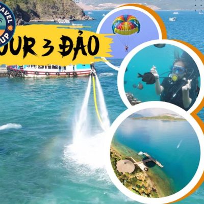 Một số hoạt động khi tham gia tour cano 3 đảo Nha trang