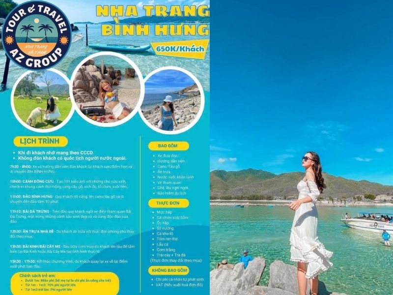 Giá Tour Nha Trang - Bình Hưng 2025