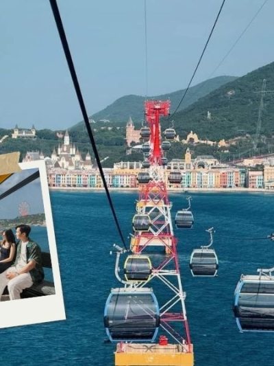 Ngắm nhìn vịnh Nha Trang từ trên cao