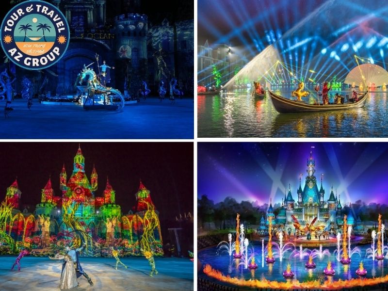 Combo Nha Trang 5 ngày 4 đêm Tuyển tập các show biểu diễn đặc sắc tại VinWonders
