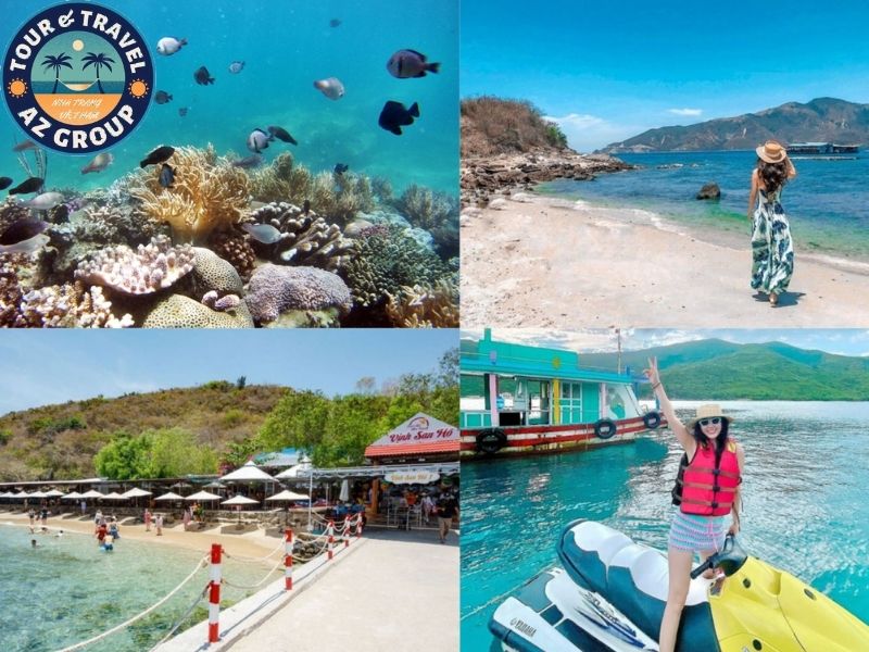 Combo Nha Trang 5 ngày 4 đêm Check in Vịnh San Hô - Bãi Tranh