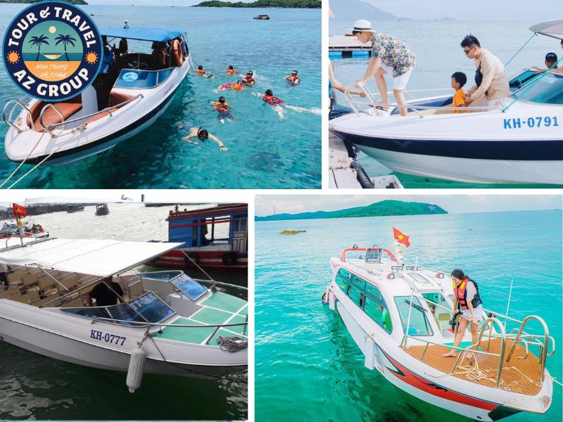 Trang bị cano hiện đại, đảm bảo an toàn tối đa trên biển