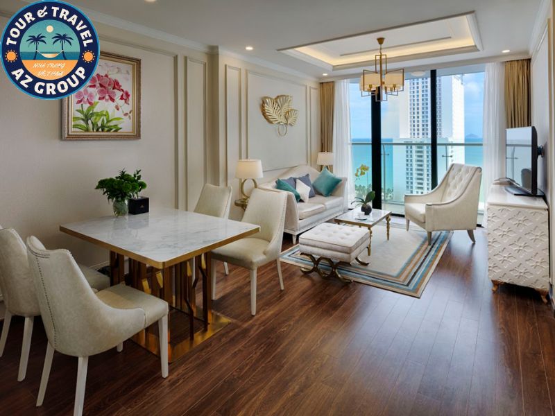 Combo 3N2D Melia Vinpearl Nha Trang Empire Phòng Suite Senior thoải mái cho gia đình đông người
