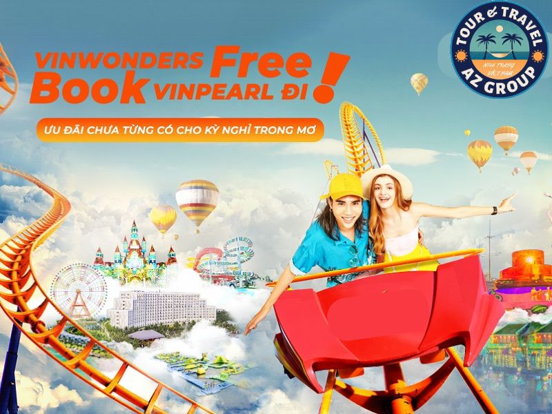 Combo 3N2D Melia Vinpearl Nha Trang Empire Vé vui chơi VinWonders 1 ngày miễn phí