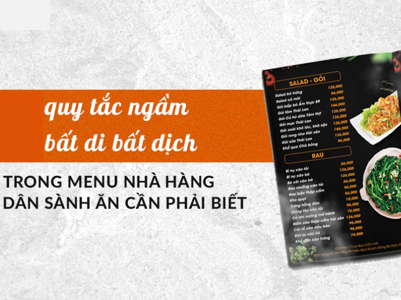 Đi Nha Trang ăn gì Không quên tham khảo giá trước khi gọi món