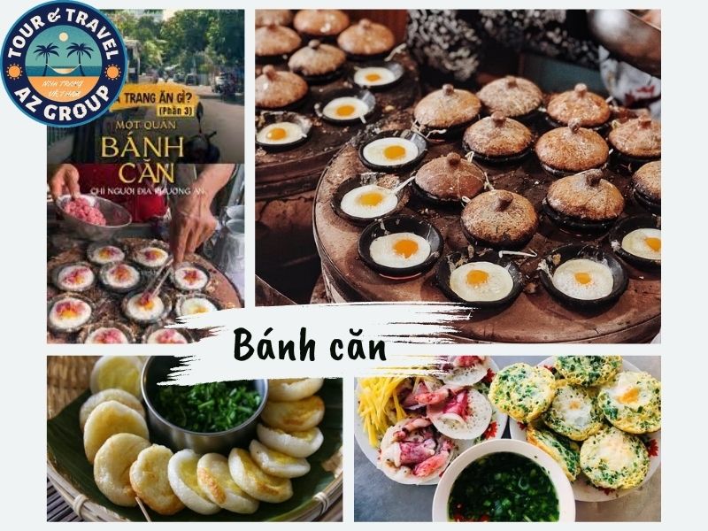 Đi Nha Trang ăn gì Bánh căn là một trong những đặc sản của phố biển Nha Trang