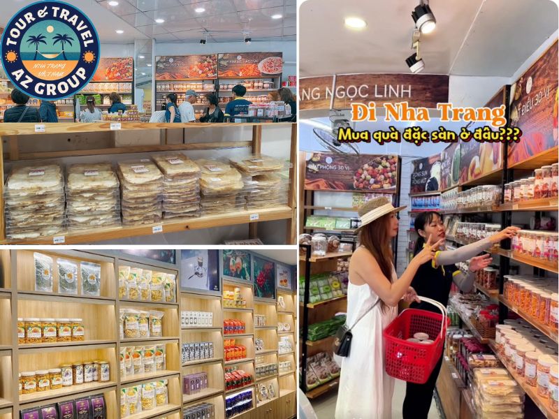 đi Nha Trang mua quà gì Bạn có thể mua quà ở các cửa hàng chuyên bán đặc sản, đóng gói sẵn