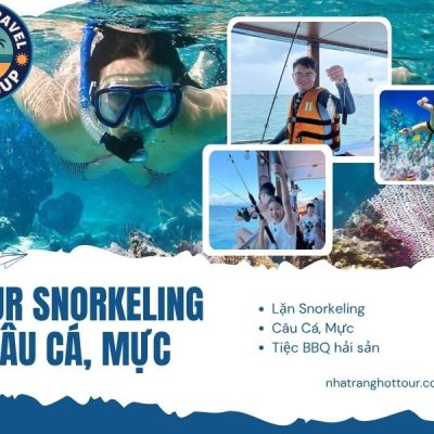 Tour Snorkeling & Câu Cá - Mực Nha Trang 1 ngày Tour Snorkeling & Câu Cá - Mực Nha Trang 1 ngày