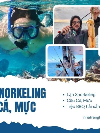 Tour Snorkeling & Câu Cá - Mực