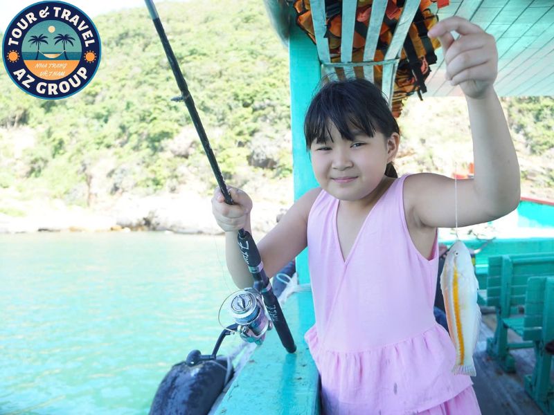 Chiếc cần bé tí nhưng chiến lợi phẩm to đùng