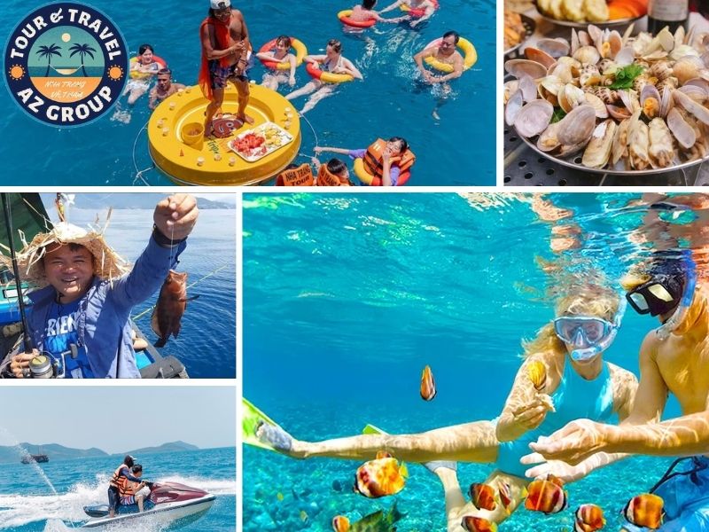 Tour Snorkeling & Câu Cá - Mực Một ngày “chill” hết mình giữa biển trời Nha Trang
