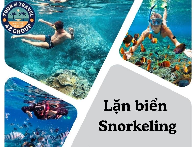Tour Snorkeling & Câu Cá - Mực Trải nghiệm hoạt động Snorkeling được yêu thích tại Nha Trang