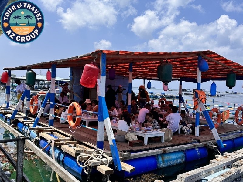 Tour đảo tổng hợp Thưởng thức hải sản tươi ngon ngay trên bè nổi