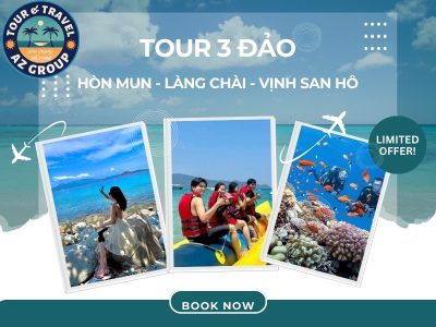 Tour đảo tổng hợp Hòn Mun - Làng Chài - Vịnh San Hô