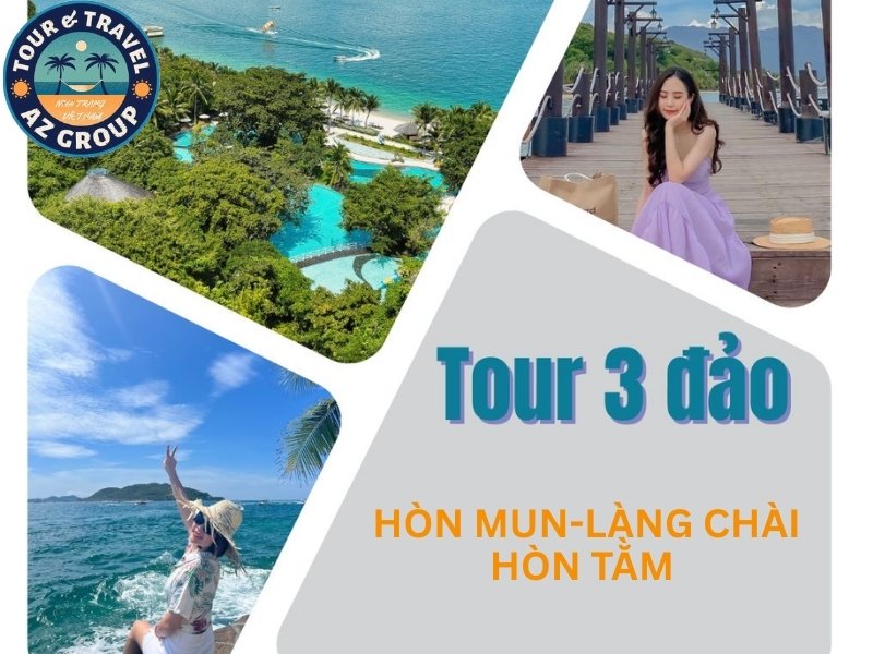 Tour đảo tổng hợp Tour đảo Nha Trang VIP Hòn Mun - Làng Chài - Hòn Tằm