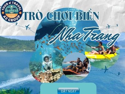 Bảng giá tham khảo các trò chơi biển vui nhộn