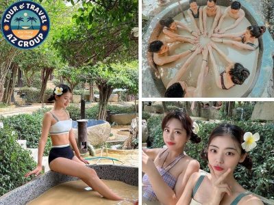 Liệu pháp làm đẹp tự nhiên ngâm bùn khoáng nóng